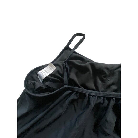 Time And Tru 2 Piece Tankini Snd Swim Skirt Set Black Size XL Beach Summer Cute - Picture 9 of 16